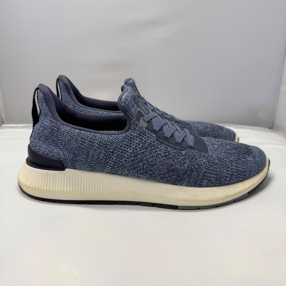 Peter Millar Hyperlight Apollo Storm Blue Knit Sneakers Men's 11.5